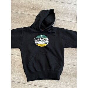 Oakland A’s Hoodie Youth Medium Oakland Athletics Black MLB
